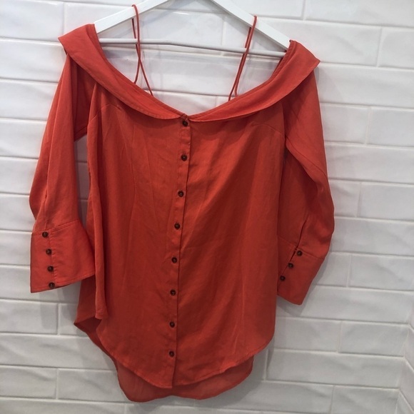 Free People Walk This Way Button Down - Picture 7 of 13